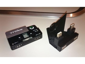 stand verticale titan due giocattolo & accessori di gioco consoletuner controller ps4 supporto xbox one 3d print model - Mito3D