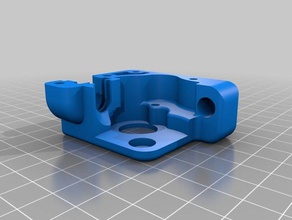 titan extruder housing spring tentioner 3d printer extruders 3d print model - Mito3D