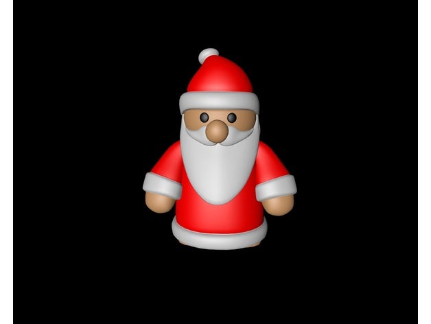 Noel Baba heykeller dekorasyon süsü pere noel saint nicolas santa 3D print model - Mito3D