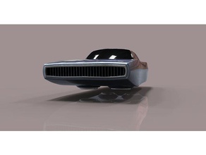 dodge charger flying toy & game accessories 3d print model - Mito3D