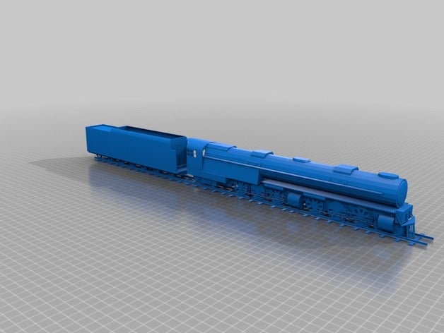 union pacific railroad challenger vehículos 3D print model - Mito3D