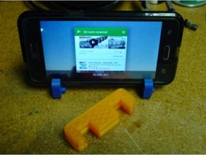 téléphone mobile petite tablette titulaire super simple stand support pour 3d print model - Mito3D