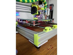 am8 - 2040 extrusion cover 3d printer parts aluminum anet 3d print model - Mito3D