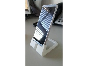 lg g6 base holder mobile phone 3d print model - Mito3D