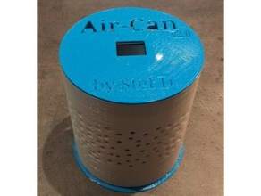 air can quality box measure diy domoticz esp8266 iqa mh-z19 qia qualit sds011 wemos d1 mini 3d print model - Mito3D