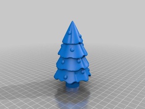 el árbol de navidad decoración decoraciones 3d print model - Mito3D