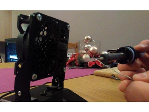 Löt Rauch-extractor - Elektronik fume extractor Löt-Werkzeug tools 3d print model - Mito3D