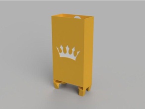 kingdomino queendomino dispensadores juguetes y accesorios de juego dispensador domino azulejo 3d print model - Mito3D