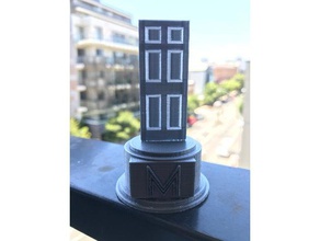 premio trofeo della porta il 3d print model - Mito3D