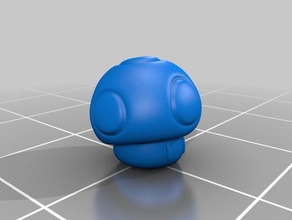 super mario Pilz Spielzeug & Spiele bros 3d print model - Mito3D