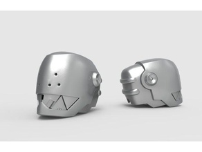 elfen lied - antidiclonius capacete a arte anime lucy mangá otaku 3d print model - Mito3D