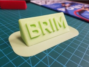 brim demo 3d printing fablab 3d print model - Mito3D
