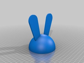 rabbit ear hat toy & game accessories customized 3d print model - Mito3D