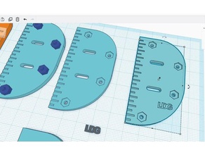 barebow fingertab Platte sport & im freien Bogenschießen-Ausrüstung 3d print model - Mito3D