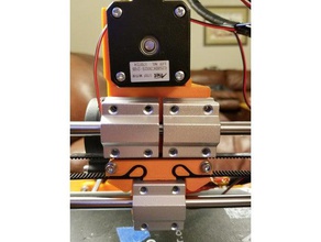remixed x belt holder 3d printer parts 3d print model - Mito3D