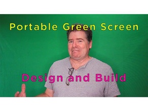 green screen center bracket gadgets 3d print model - Mito3D