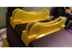 cr-10 tush bracket 3d printer accessories filament spool holder 3d print model - Mito3D