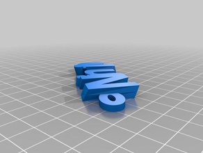 meine angepasste amabz voll iamburny s-keyring-generator Schlüsselanhänger kundengebundene 3d print model - Mito3D