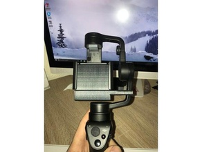 osmo mobil gimbal lock kamera 3d print model - Mito3D