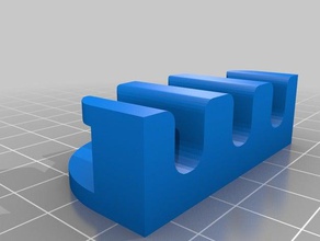 piccola porta cavi 3 organizzazione 3d print model - Mito3D
