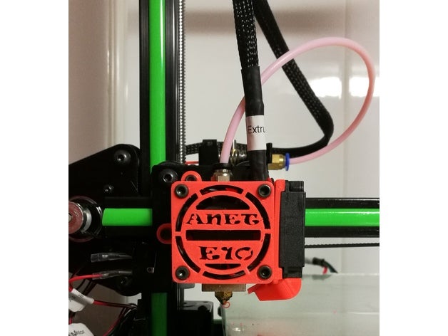 rejilla ventilador 40x40 anet e10 Impressora 3d de peças protetor do 3D print model - Mito3D