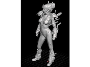 aiko scifi modelos 3d print model - Mito3D