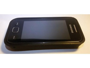 case samsung gts5250 phone mobile smartphone 3d print model - Mito3D