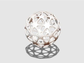 fantasia pallina arredamento di natale la decorazione ornamento 3d print model - Mito3D