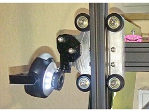 web cam holder tevo tarantula 3d printer accessories webcam mount 3d print model - Mito3D