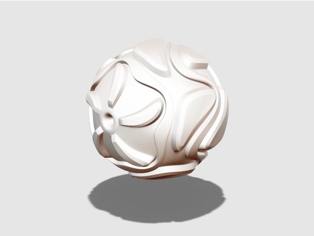 airscrew enfeite de natal decoração bauble a ornamento vectary 3D print model - Mito3D