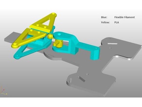 openrc f1-Federung vorne-servo-saver-Lösung r c Fahrzeuge - Vorderachse f1 servo-Halter servo-saver 3d print model - Mito3D