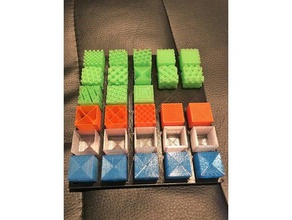 20mm cube drucken-Einstellungen anzuzeigen 3d-Druck-tests 3d print model - Mito3D