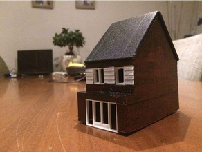 scalemodel maison bâtiments et structures la construction modèle à l'échelle 3d print model - Mito3D