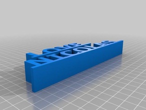 love nicolas 1 3d printer accessories peanuts 3d print model - Mito3D