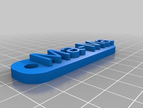 mama sinais e logotipos personalizado 3d print model - Mito3D