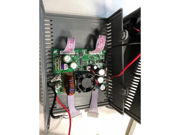 cas de double étape-vers le bas module d'alimentation dps5015 dp30v5a l'électronique 3D print model - Mito3D