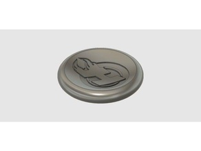 heat coin coins & badges 3d print model - Mito3D