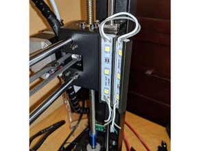 led strip holder 3d printer accessories 3d print model - Mito3D