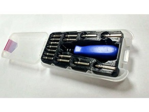 strumento inserto mini-15-in-1 utensili & caselle 3d print model - Mito3D