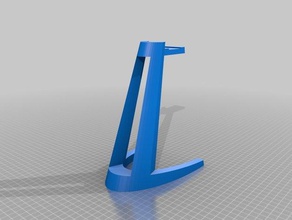 meu fone de ouvido personalizado stand organização 3d print model - Mito3D