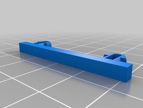 ping pong table net holder clip 3d printing 3d print model - Mito3D