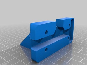 tevo tarantula cable hiding extruder mount 3d printer parts bowden management 3d print model - Mito3D