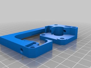 malyan m200 extended extruder arm parts 3d printer monoprice select mini mp 3d print model - Mito3D