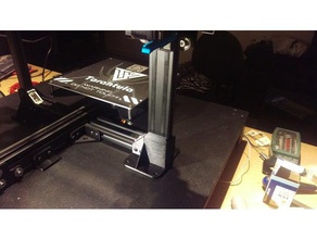 tevo tarantula cable hiding z-bracket 3d printer parts bracket management mount mounting 3d print model - Mito3D