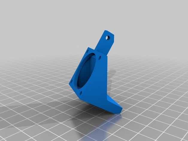 flsun delta effector e3d v6 - scaled 3d printing 3D print model - Mito3D