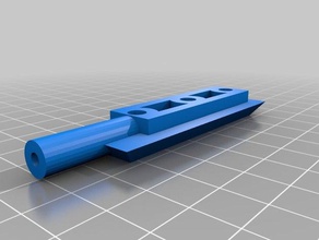 manitowoc ice machine door pin replacement parts openscad 3d print model - Mito3D