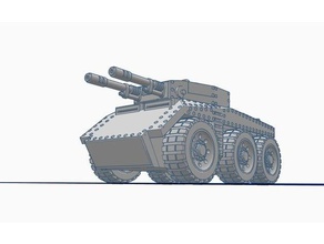 mamba warhammer 40k afv models apc armored car astra militarum hammer tank war wargaming warhammer40k 3d print model - Mito3D