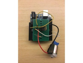 minibreadboard arduino shield 3d printing breadboard holder electronics 3d print model - Mito3D