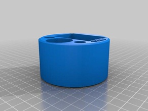 t-priv cup holder 3d printing juice vape vapejuice stand 3d print model - Mito3D