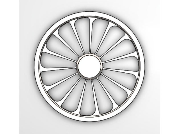 wheel parts - rims 3D print model - Mito3D